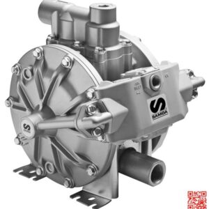 BOMBA NEUMÁTICA AODD SAMOA 1" – MODELO DP200 EN ALUMINIO, HYTREL Y PTFE